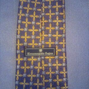 Ermangildo Zegna Italian Silk Tie